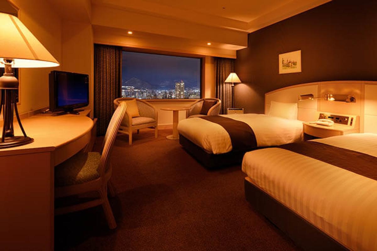 Royton Sapporo Hotel Exterior foto Deluxe twin room